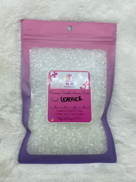 Leather Scented Aroma Beads