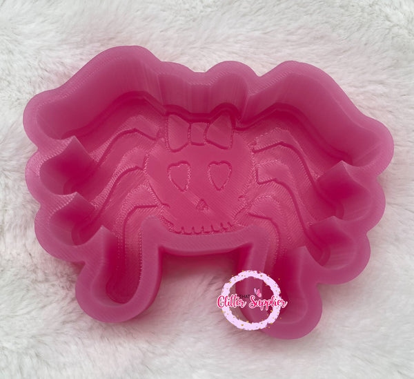 Spider Skull Freshie Mold