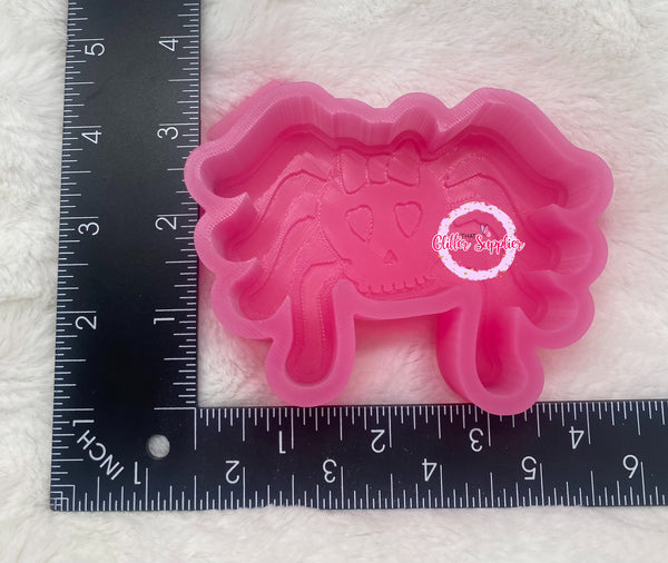 Spider Skull Freshie Mold