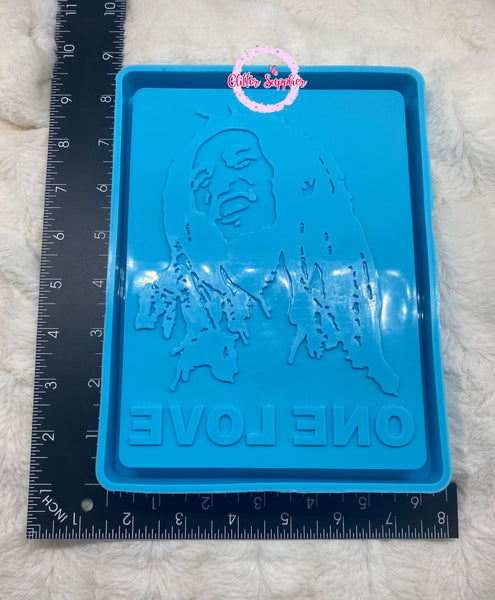 One Love Rolling Tray Mold