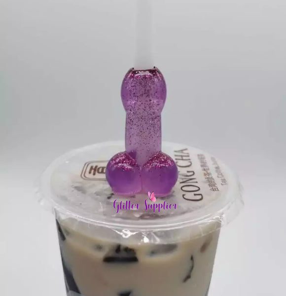 Penis Straw Topper