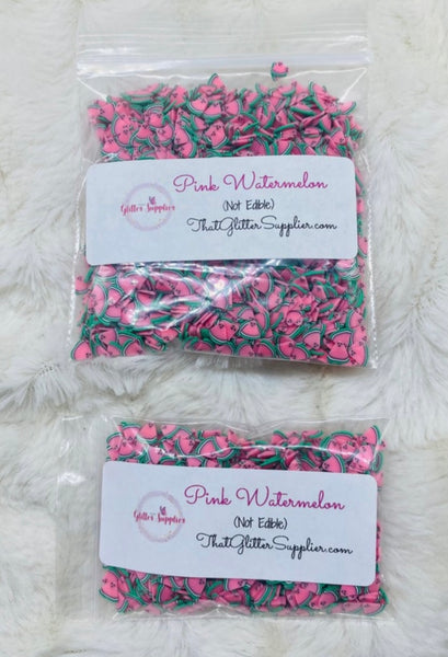 Pink Watermelon Slices