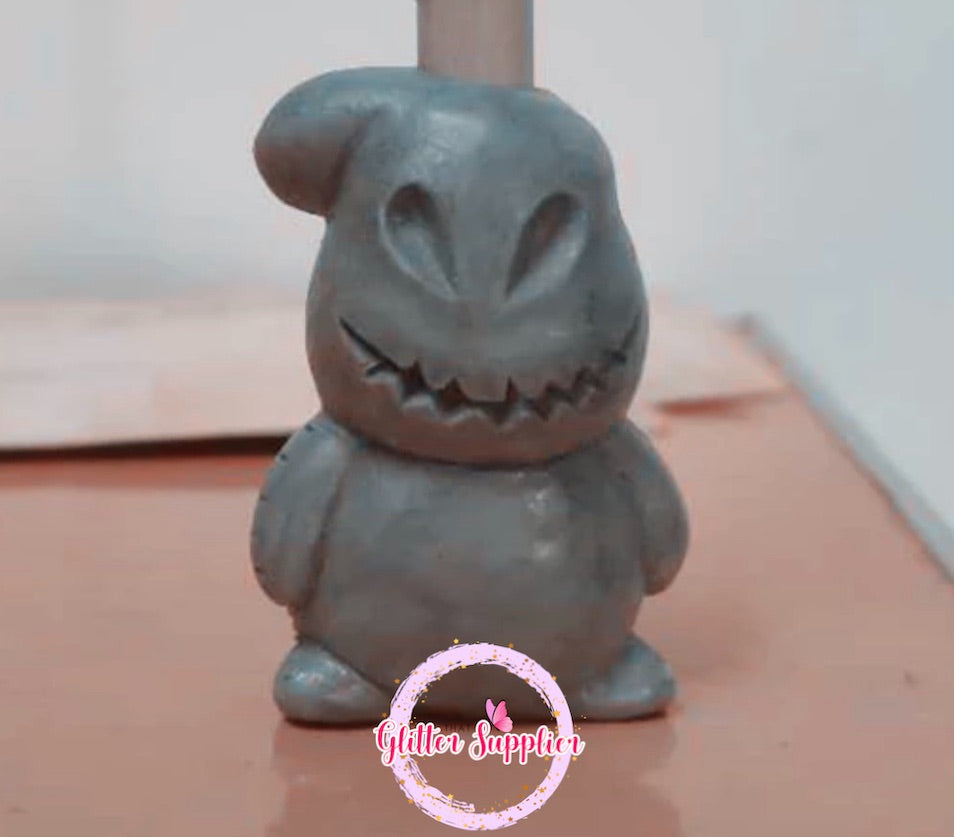 Oogie Boogie Goblin Straw Topper Mold – Amazing Mold