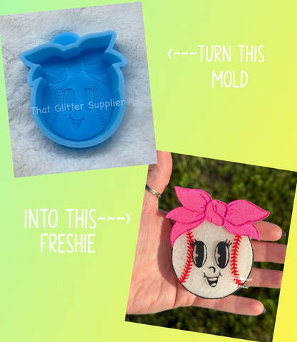 Baseball Mom Freshie Mold