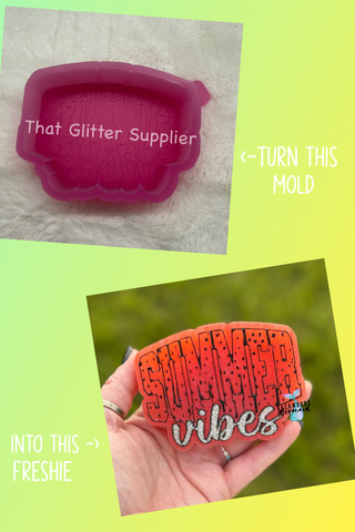 Summer Vibes Freshie Mold