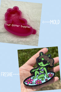 Beach Alien Freshie Mold