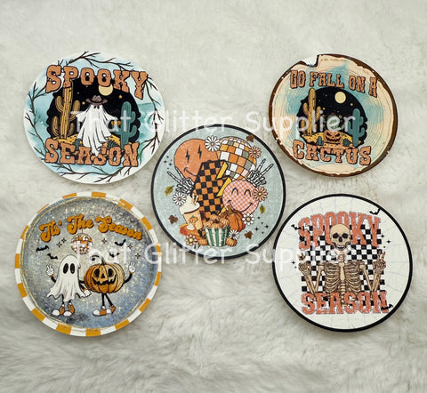 Halloween Cardstock Rounds