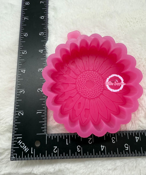 Leopard Sunflower Freshie Mold