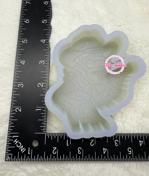 Cowboy Ghost Freshie Mold