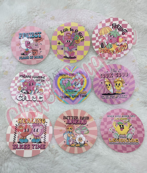 Retro Inspiration Cardstock Rounds