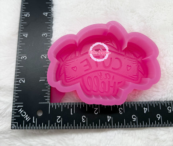 Cute as Hell Freshie Mold