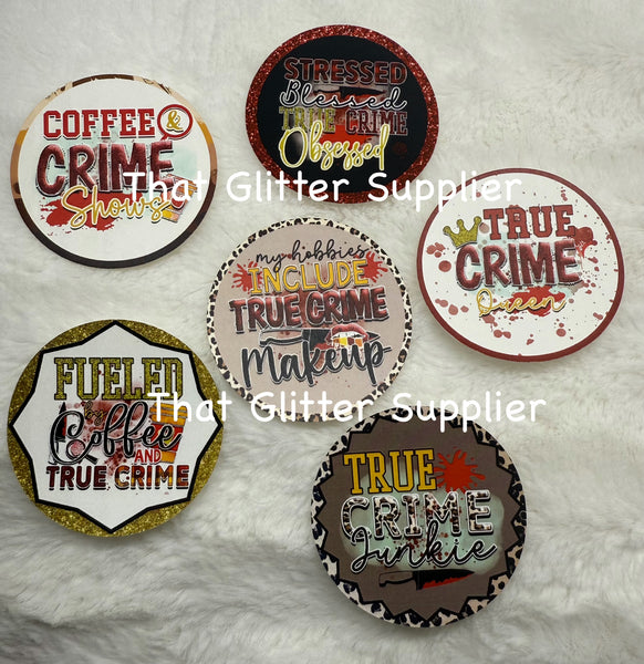 True Crime Cardstock Rounds
