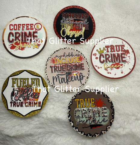 True Crime Cardstock Rounds