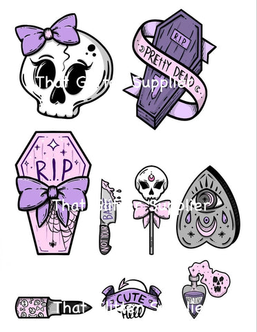 Cute Goth Waterslides