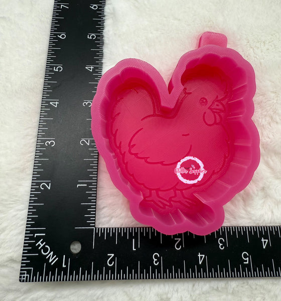 Fluffy Chicken Freshie Mold