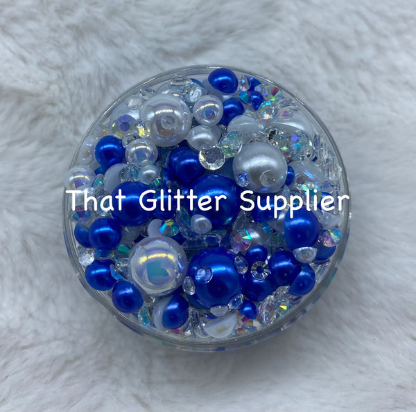 Blue Pearl Rhinestones