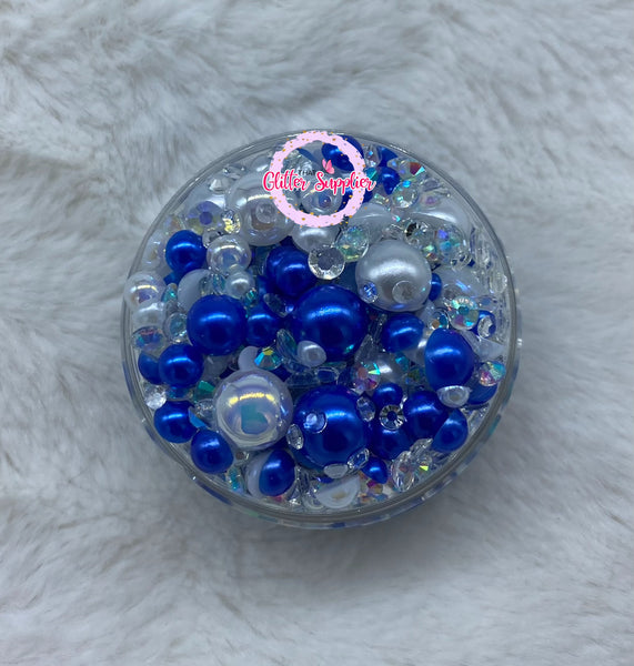 Blue Pearl Rhinestones