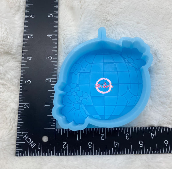 Flower Disco Ball Freshie Mold