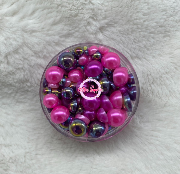 Purple Pearl Rhinestones