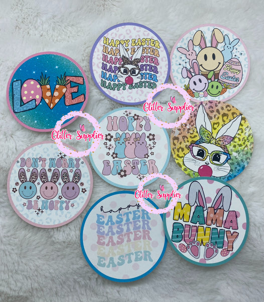 Easter Cardstock Rounds