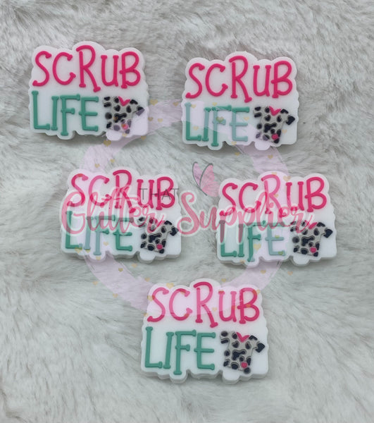 Scrub Life Focal Beads