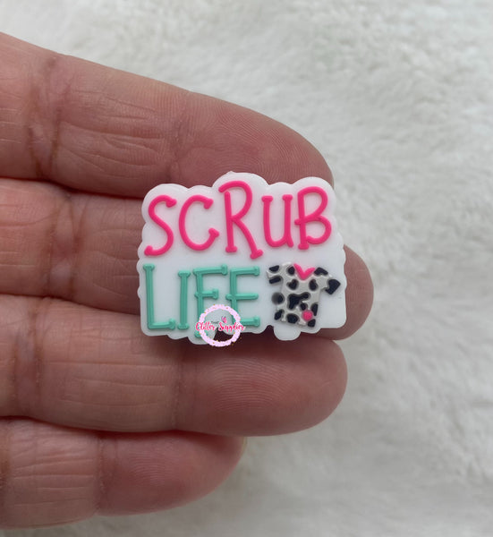 Scrub Life Focal Beads