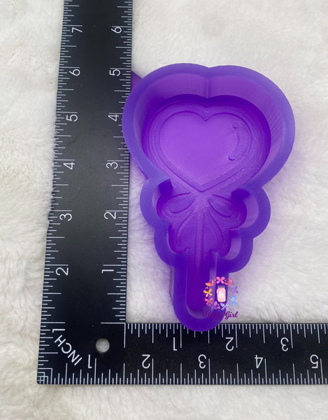 Sucker Heart Freshie Mold