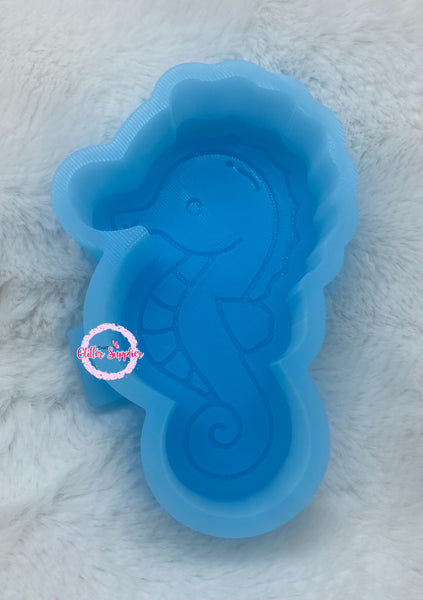 Seahorse Freshie Mold