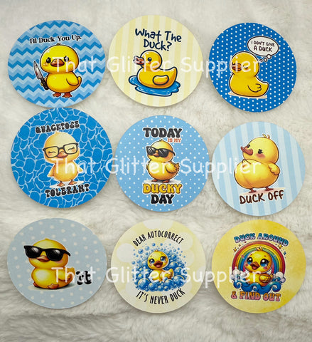 Duck Cardstock Rounds