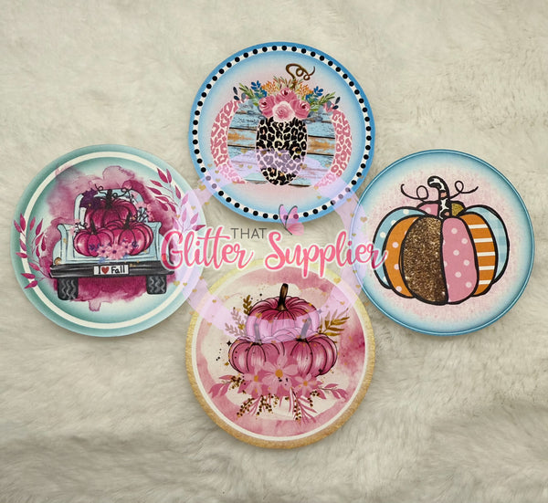 Fall Cardstock Rounds
