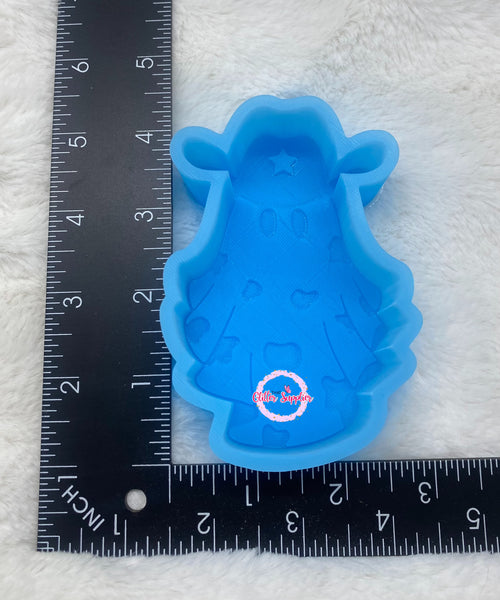 Fall Ghost Freshie Mold