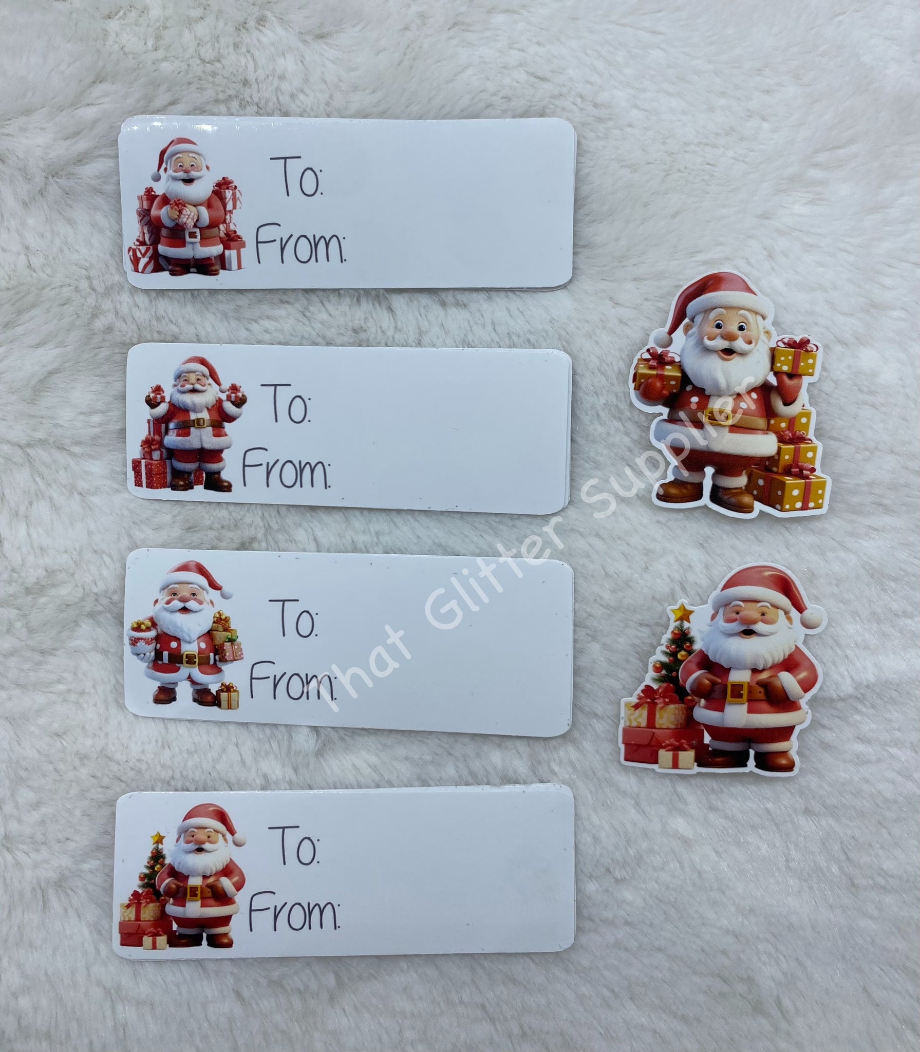 Santa Present Tags