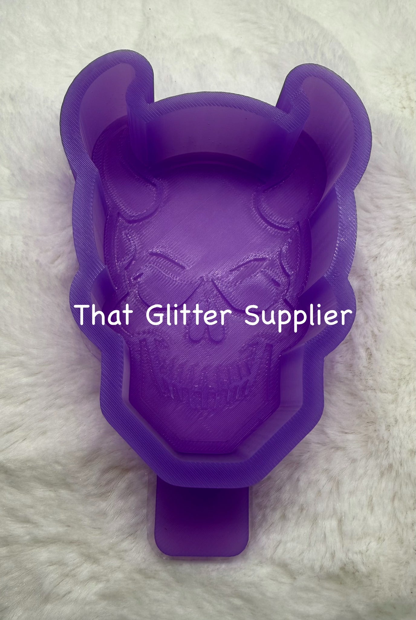 Devil Skull Freshie Mold
