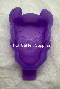 Devil Skull Freshie Mold