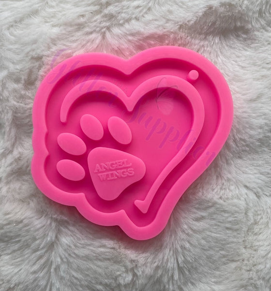 Heart w/ Paw Mold