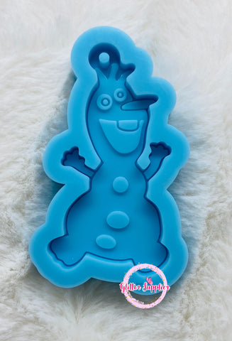 Snowman Keychain Mold