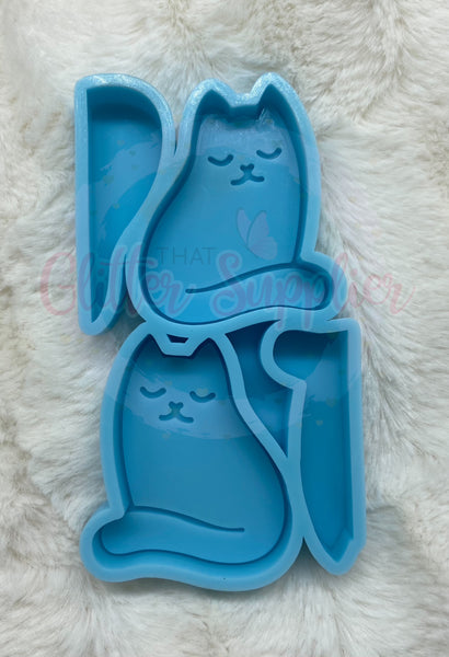 Cat Straw Topper Mold