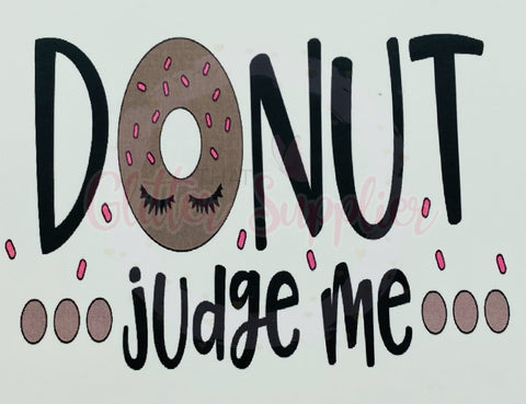 Donut Judge Me Waterslide