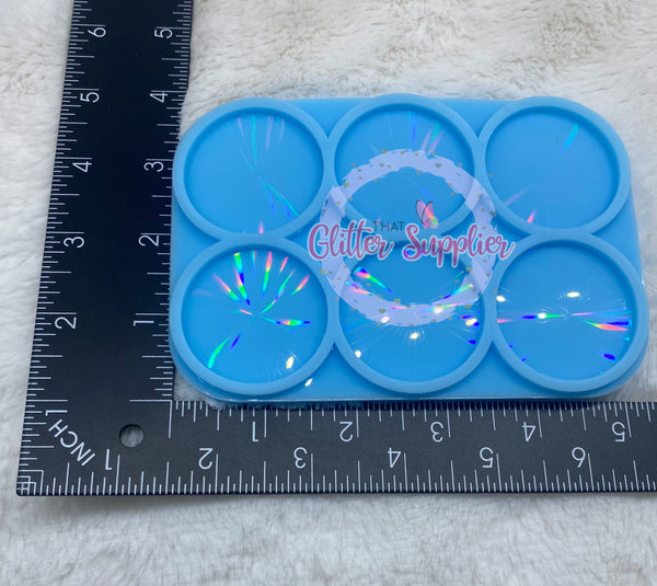 Holographic Badge Reel Mold Set