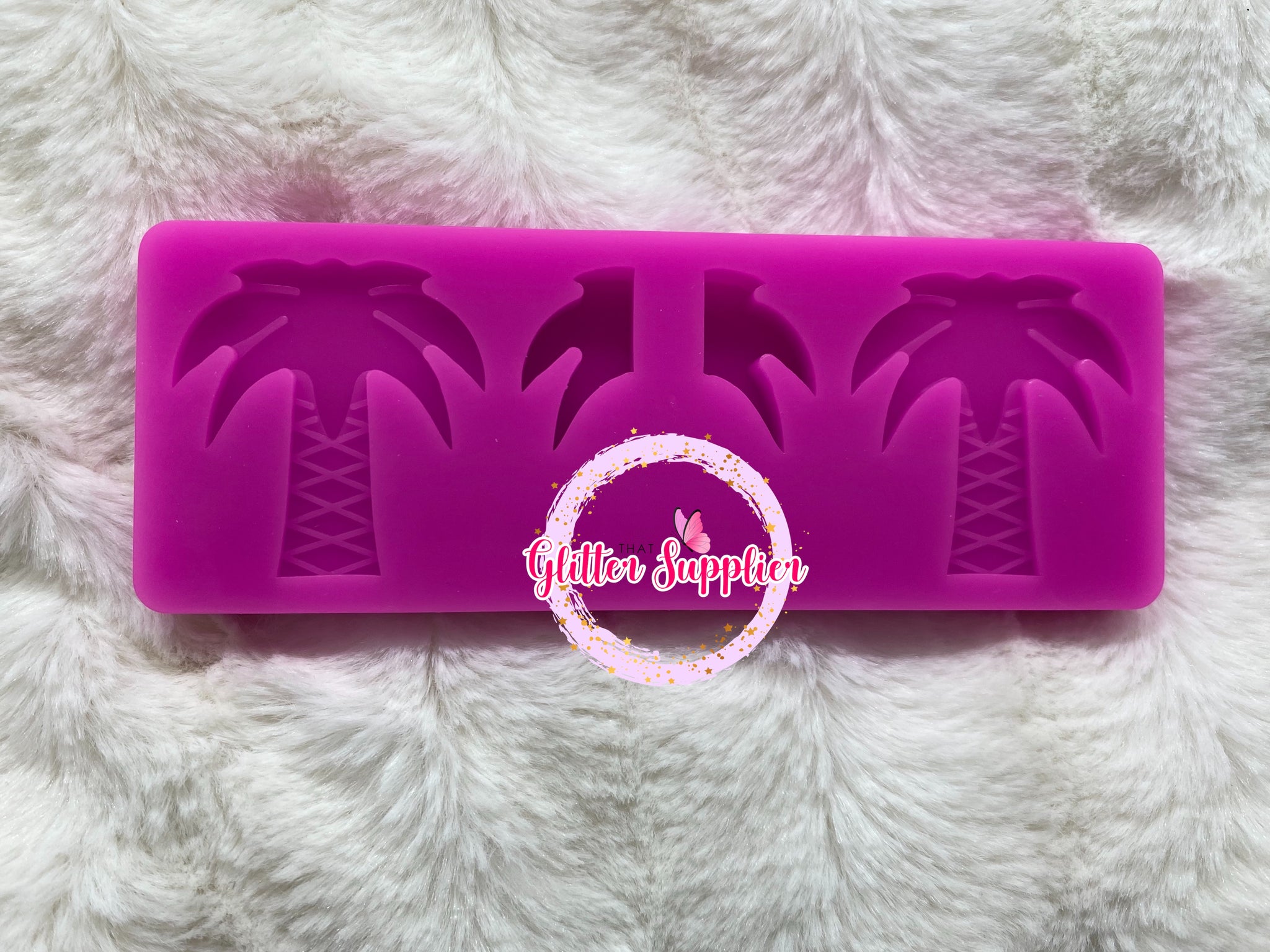Palm Tree Straw Topper Mold