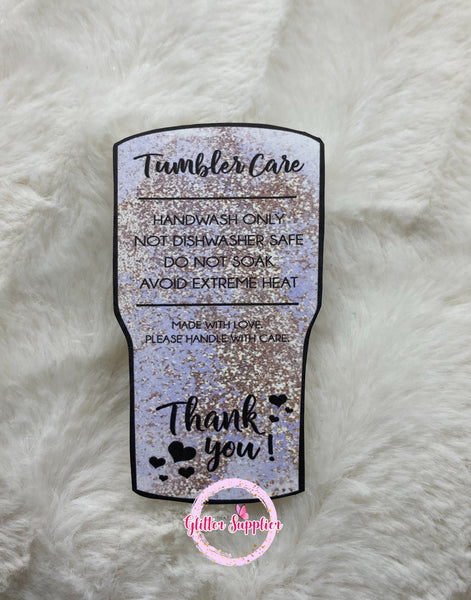 Lavender Care Cards
