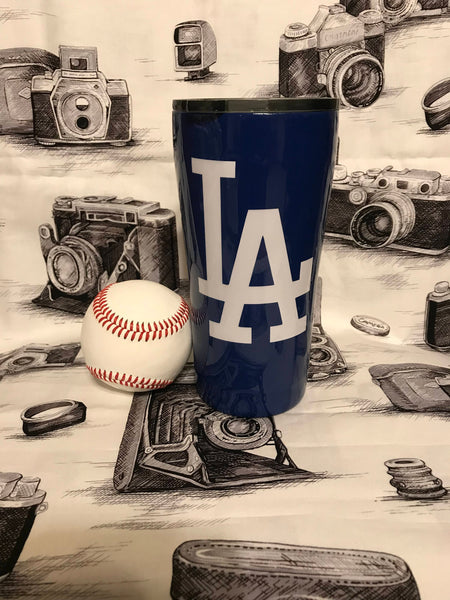 Team Dodgers Hot/Cold Tumbler, Travel Mug, Ombre