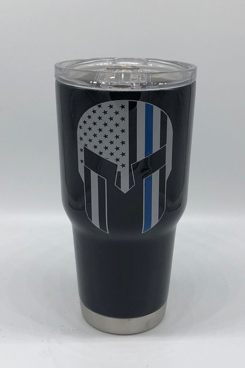 Blue Lives Matter, Thin Blue Line, Cup, Punisher Cup, Skull Cup, Polic ...