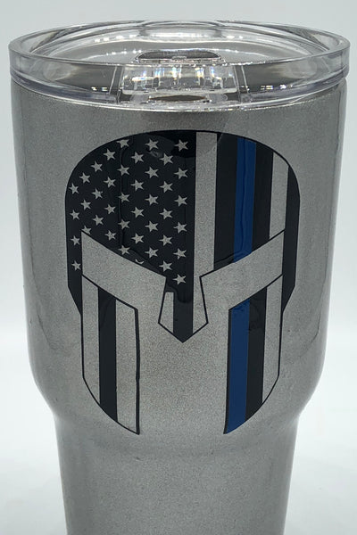 Blue Lives Matter, Thin Blue Line, Cup, Punisher Cup, Skull Cup, Police Cup, Sheriff Cup, Cop Cup, Thin Blue Line Tumbler, Tumbler, Men's Cu